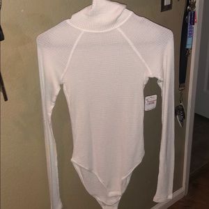 Free people turtleneck bodysuit